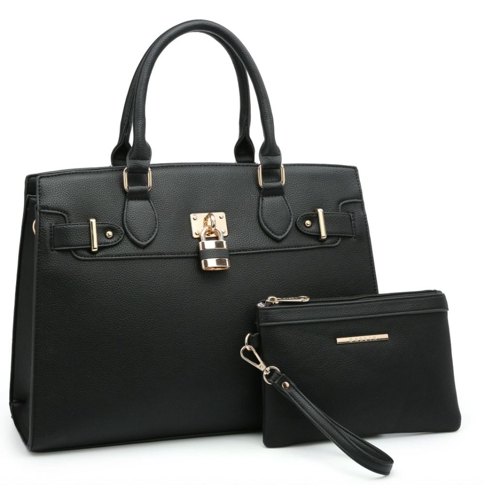 NWT Dasein Shoulder Bag Top Handle Satchel and wallet